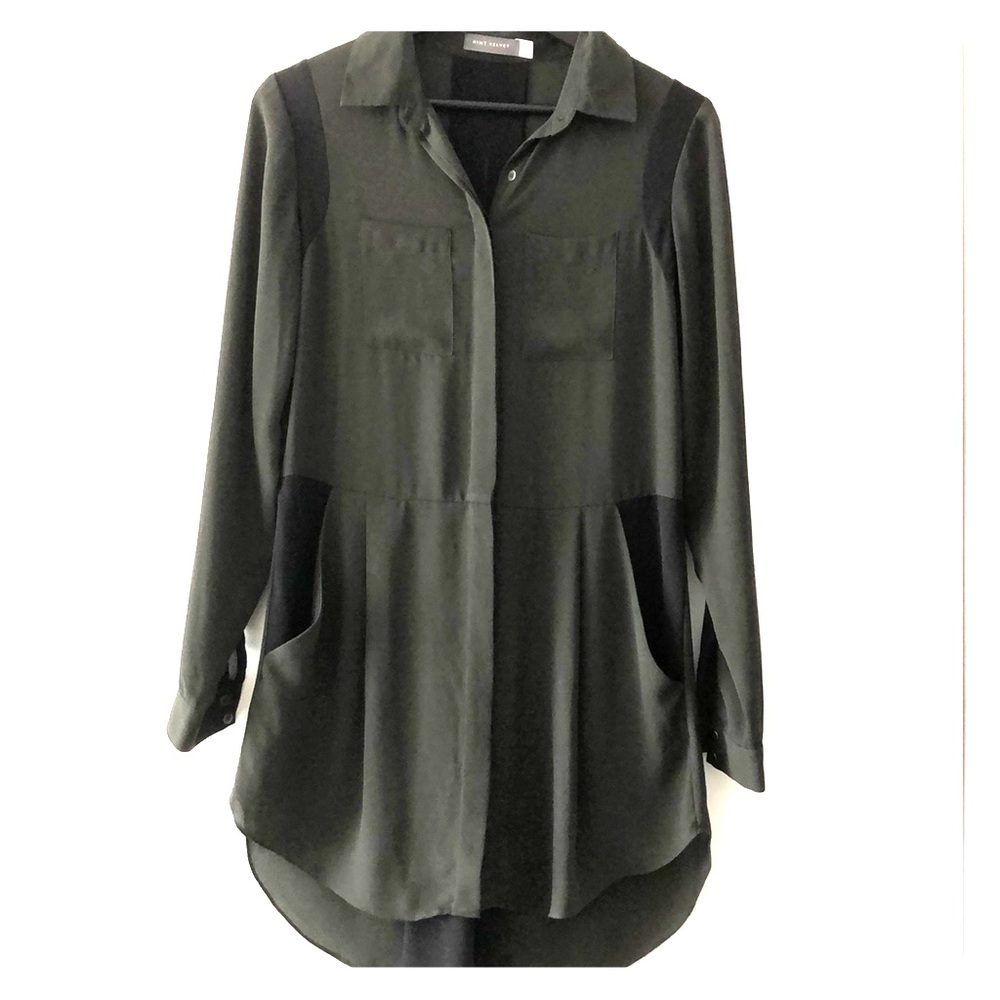 Mint Velvet Long Flowy Top
